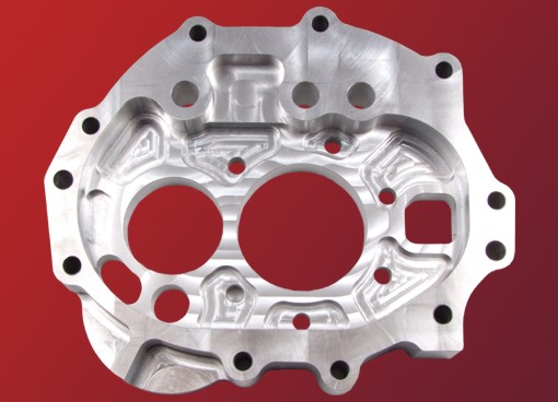 Intermediate plate for gearbox 901 with oil cooling access (for aluminium 901cases)